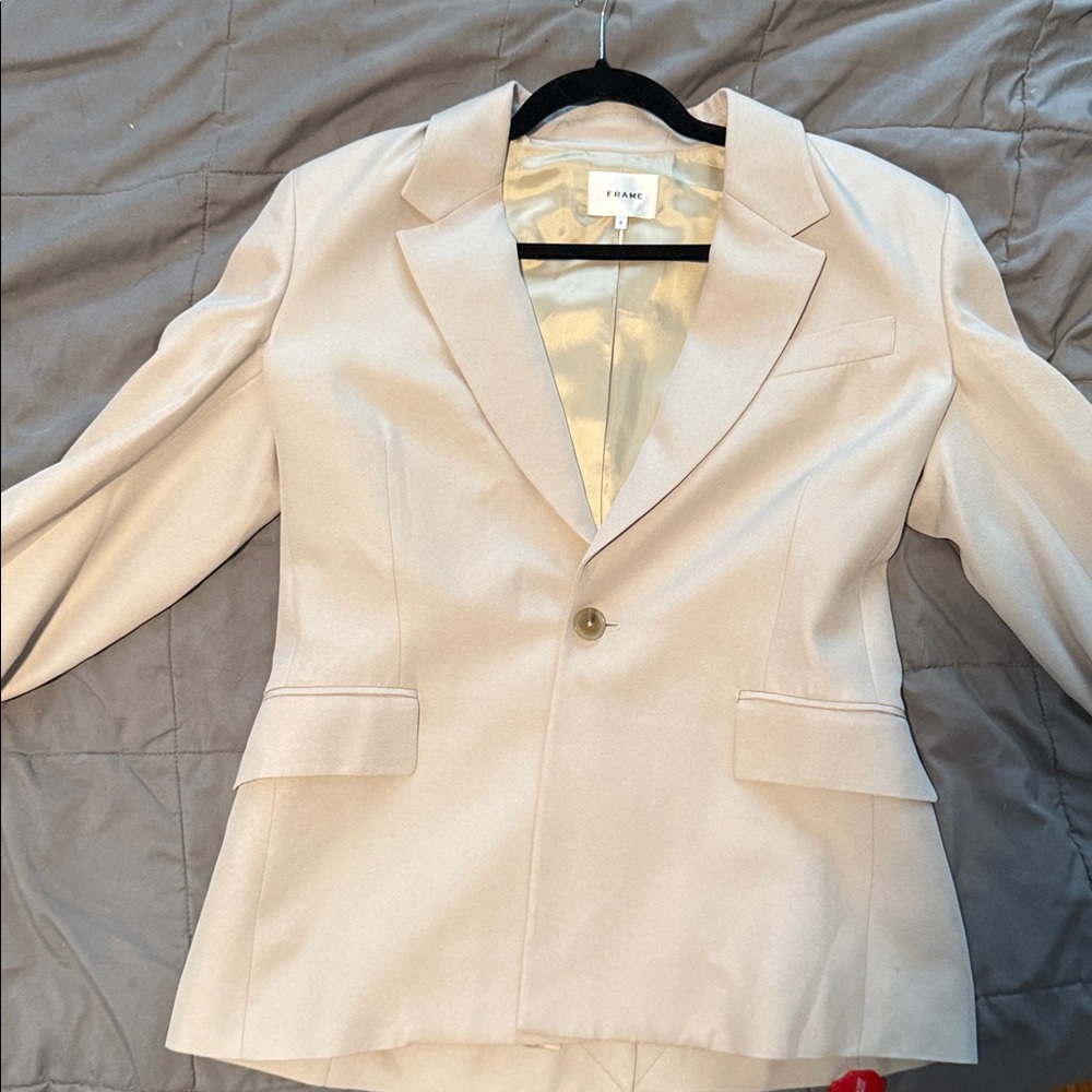 Frame Tan Jacket blazer - Picture 2 of 9